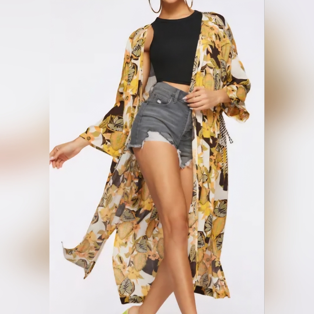 Jessica Simpson Lailaa Duster SZ. MD NWT